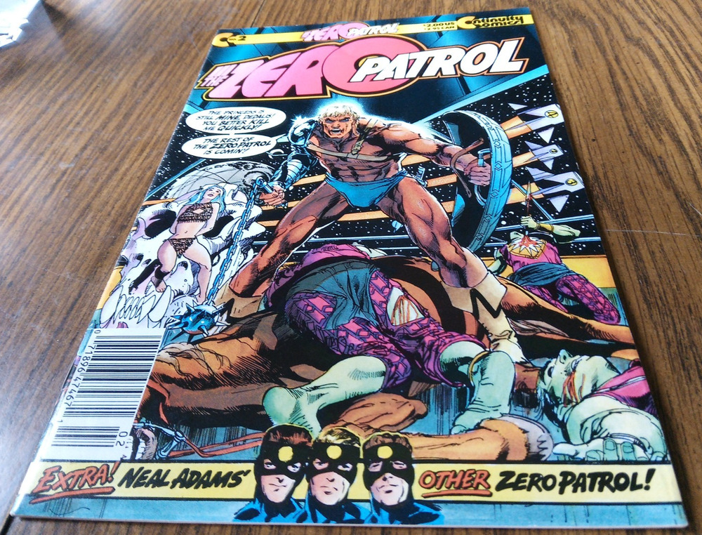 The Zero Patrol #2 November 1987 Continuity Comics